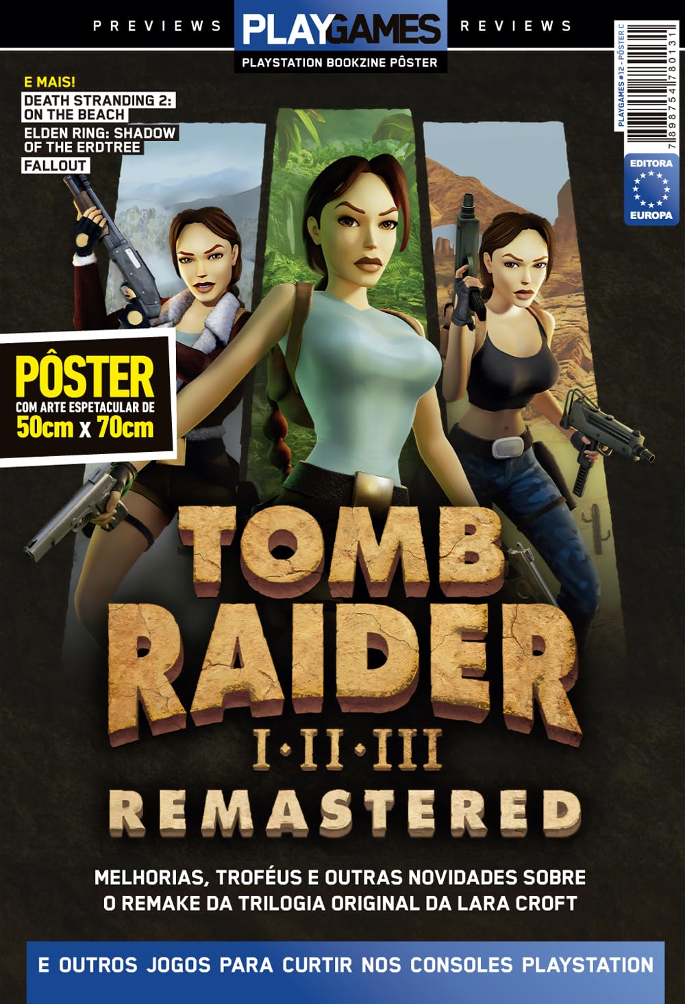 TOMBRAIDERパンフレット Tomb Raider 1, 2, 3: Remastered - Superpôster PlayGames | Amazon